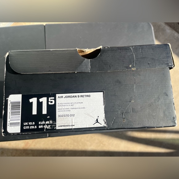 COPY - AUTHENTIC Jordan Retro 9 Kilroy - Size 11.5 - Picture 2 of 3